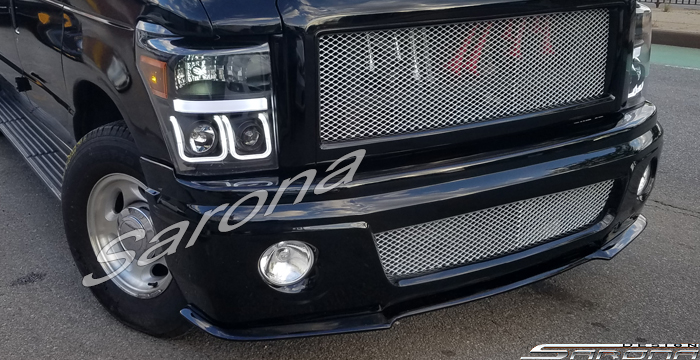 Custom Ford Econoline Van  All Styles Front Bumper (1992 - 2006) - Call for price (Part #FD-024-FB)